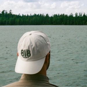 818 Tequila White Dad Cap